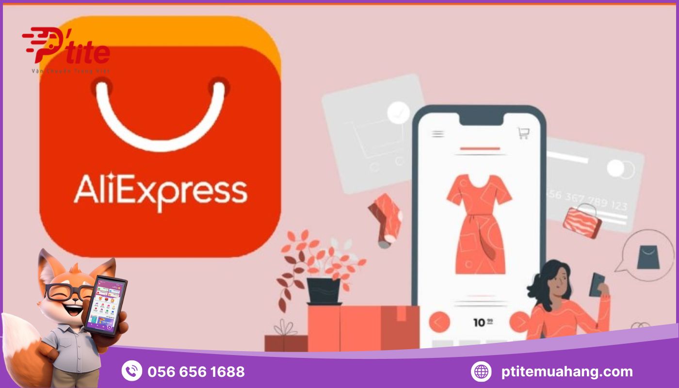 Trang mua hàng Aliexpress với số lượng ít