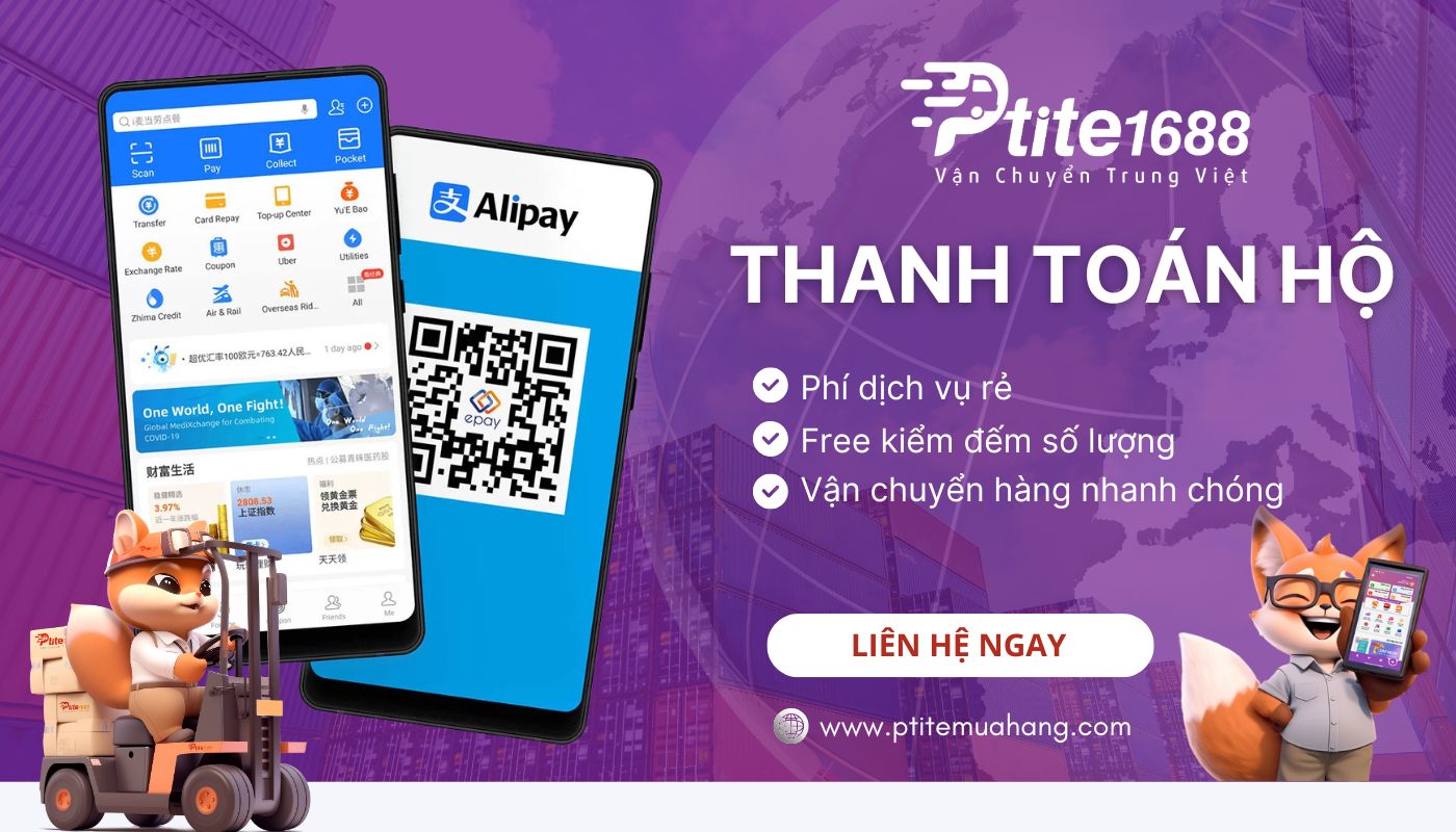 Dịch vụ nạp tiền Alipay uy tín, thủ tục an toàn