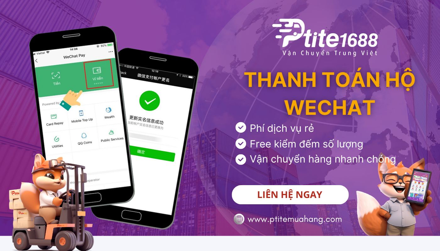 Ptite - Đơn vị thanh toán hộ Wechat uy tín tại Việt Nam