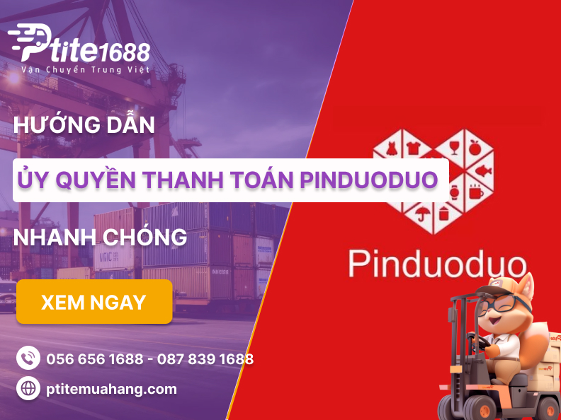 Cách thanh toán Pinduoduo siêu dễ