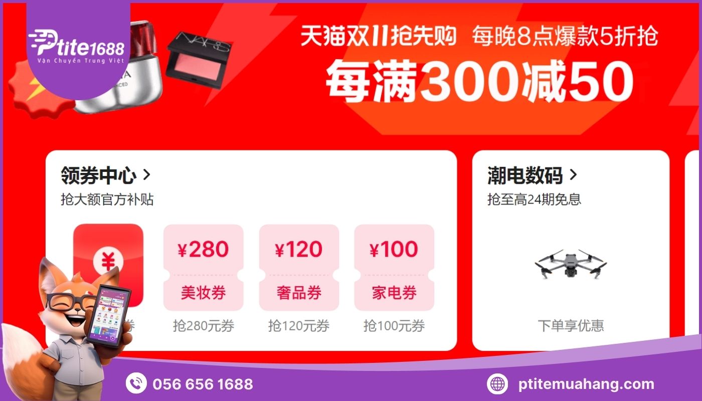 mã giảm giá taobao bao gồm code chữ và số