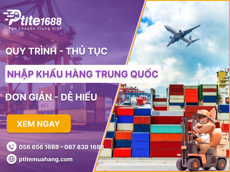 Thủ tục nhập khẩu hàng hóa từ Trung Quốc