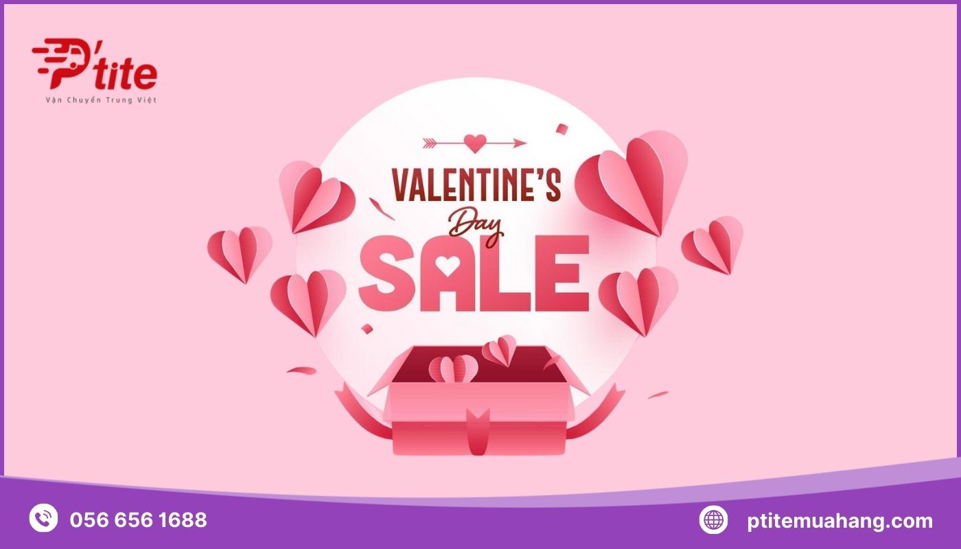 Valentine là một trong các ngày sale lớn của trung quốc