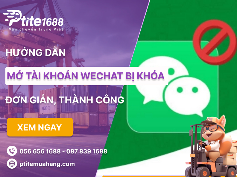 Hướng dẫn cách mở tài khoản Wechat bị khóa