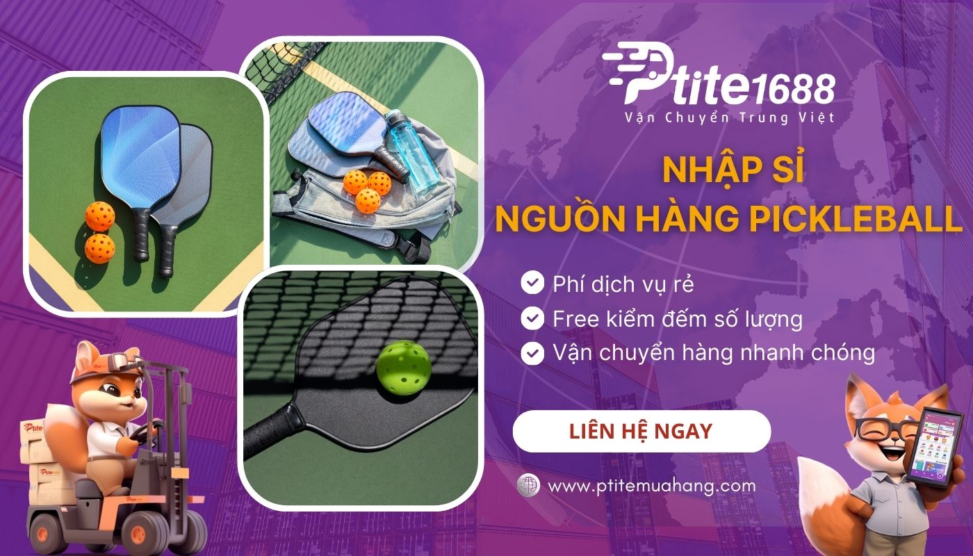 Nhập hàng Pickleball chất lượng, giá rẻ tại Ptite