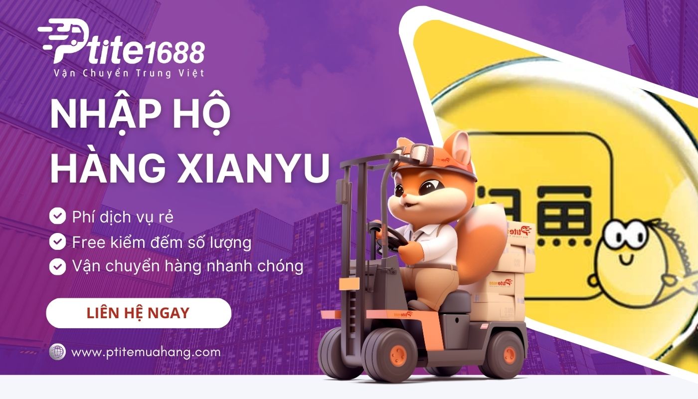 Ptite chuyên hỗ trợ order hộ hàng Xianyu giá rẻ, nhanh chóng