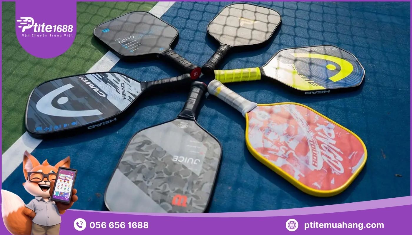 Nguồn hàng vợt Pickleball Trung Quốc rẻ, nhiều mẫu