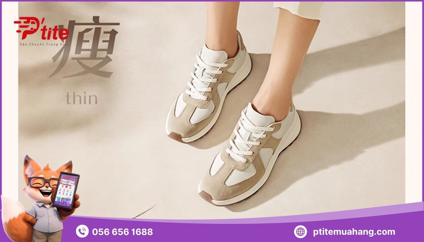 Giày sneaker nữ Trung Quốc Kisscat