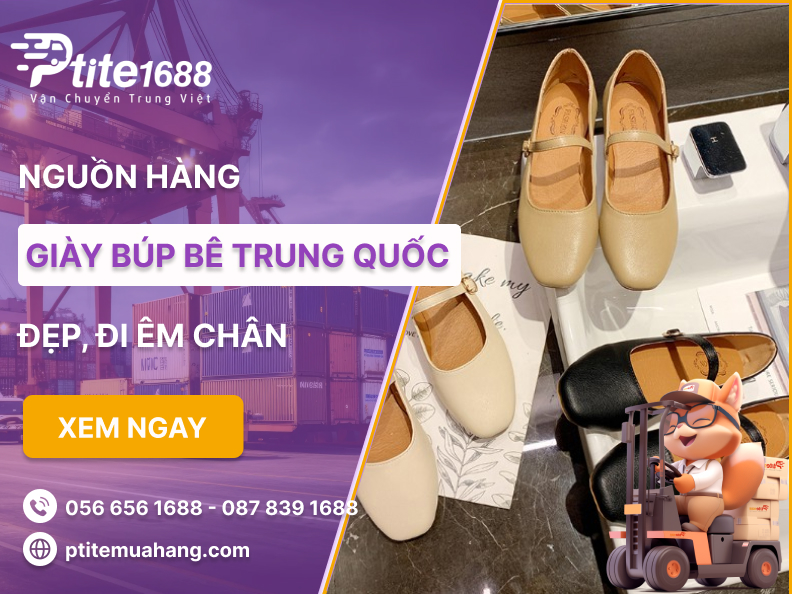 5 mẫu giày búp bê Trung Quốc đẹp, hot trend