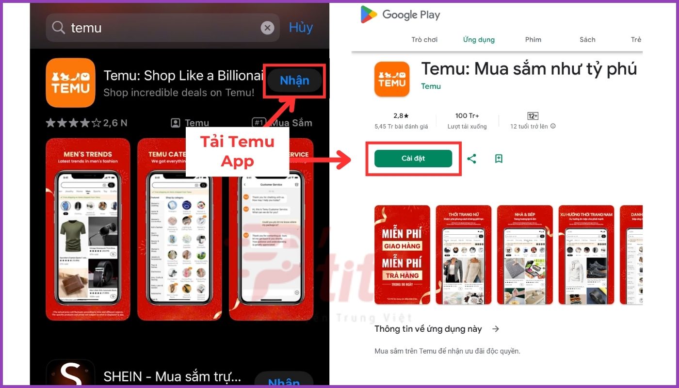 tải app temu về điện thoại 