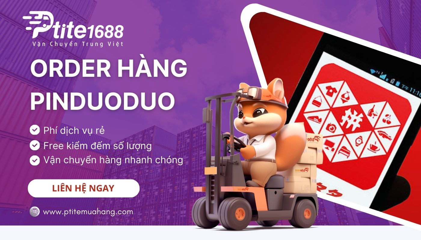 nhập hàng Pinduoduo giá rẻ tại Ptite