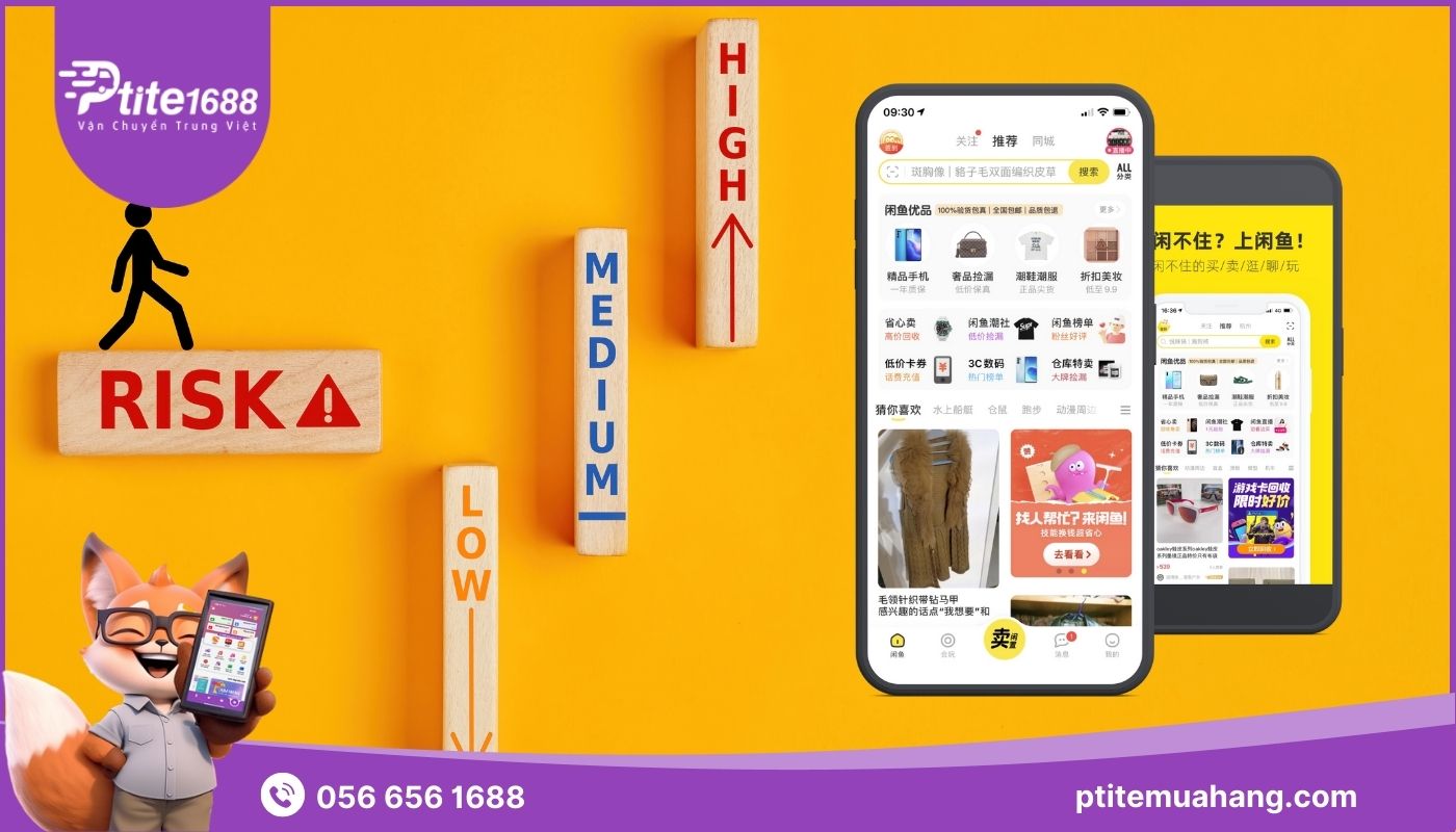 Nguy cơ bị lừa đảo, hàng không như ý khi đặt mua đồ cũ Trung Quốc qua app