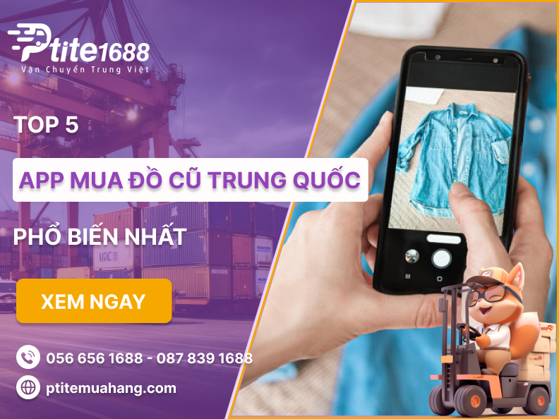 Top ứng dụng mua đồ 2hand Trung Quốc uy tín, giá tốt