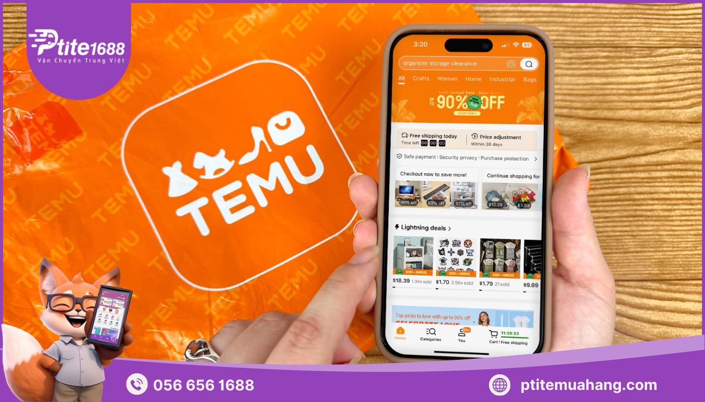 điểm nổi bật của app temu là gì