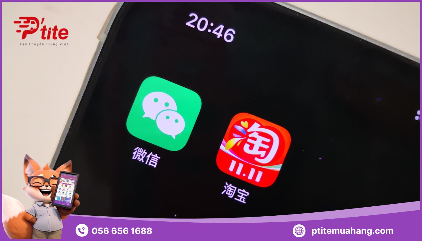 cách chat với chủ shop trên Taobao qua Wechat