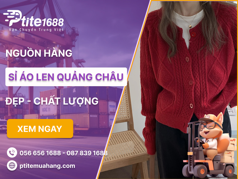 Nguồn nhập sỉ áo len Quảng Châu đẹp