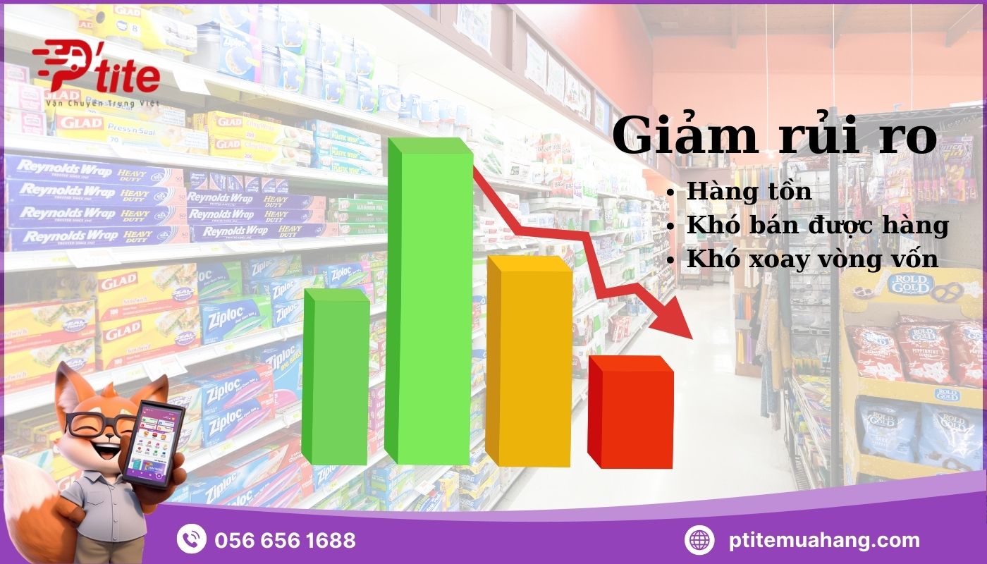 Kinh doanh hàng đồng giá 7k giúp giảm rủi ro tồn kho, vốn