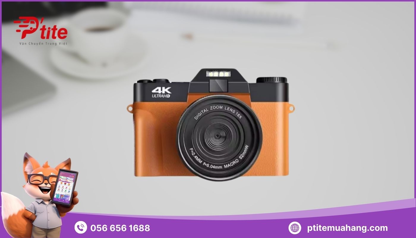 Máy ảnh Trung Quốc retro 48MP quay video 4K UltraHD