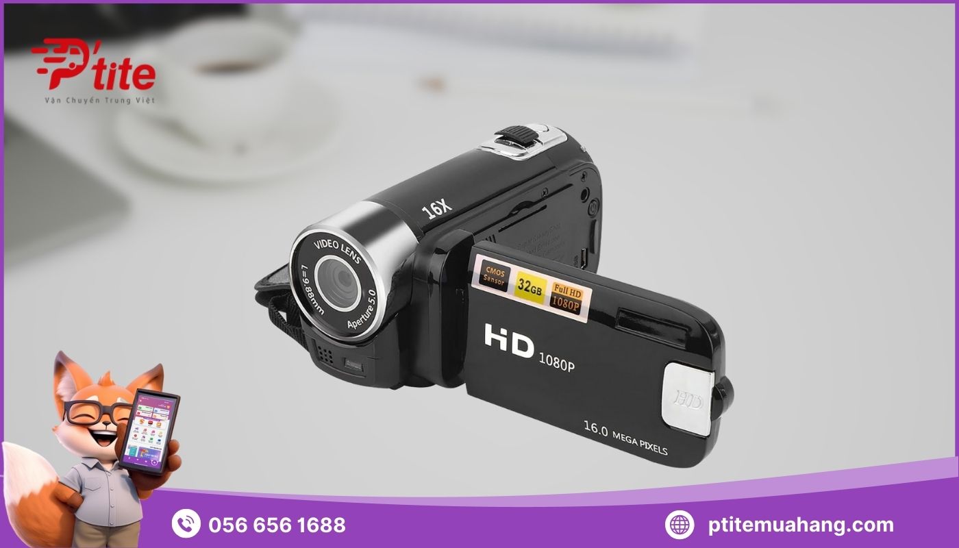 Máy ảnh kỹ thuật số Trung Quốc Digital Handy Camera VHS 16MP