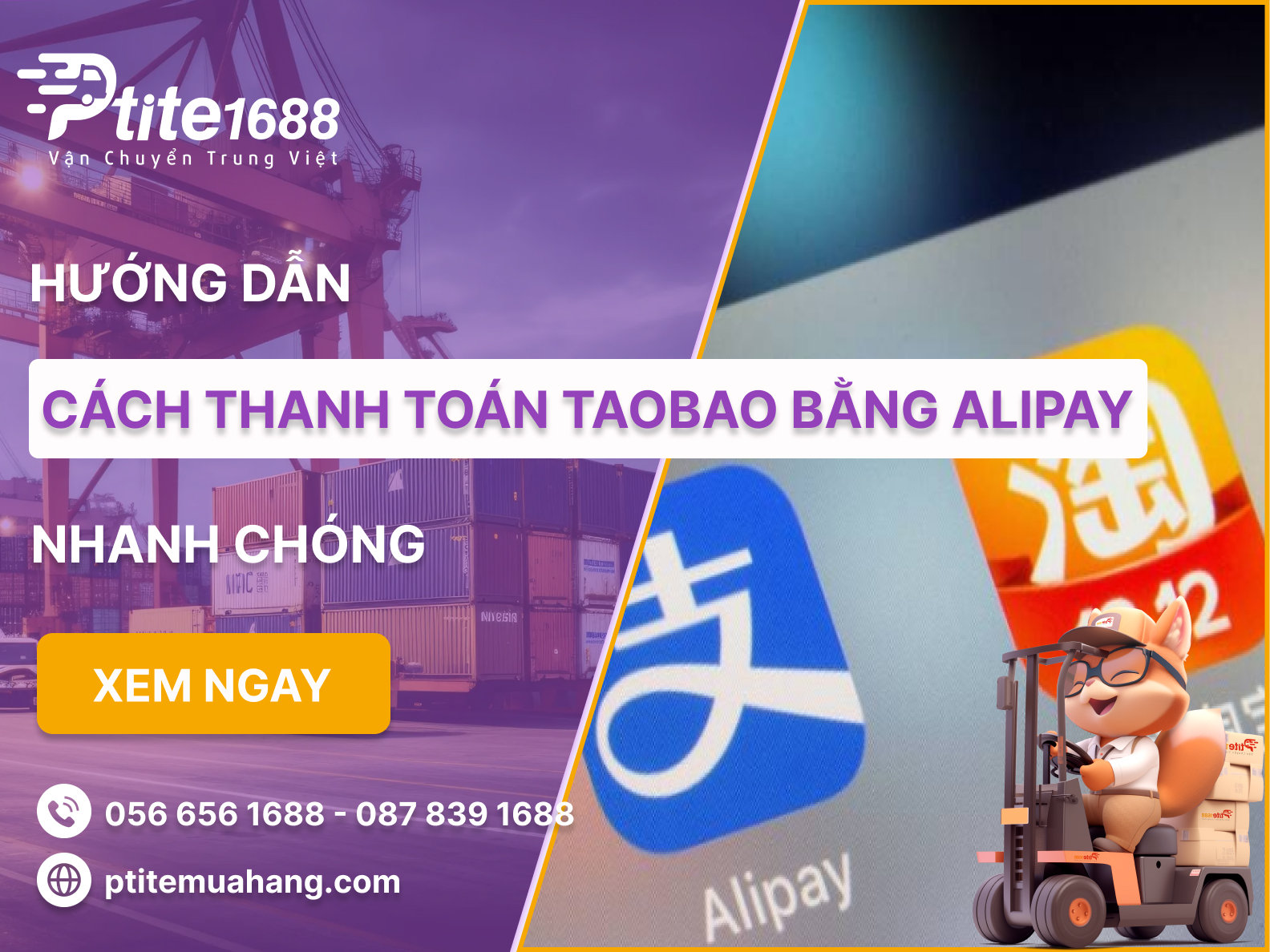 Hướng dẫn cách thanh toán Taobao bằng Alipay nhanh chóng, đơn giản