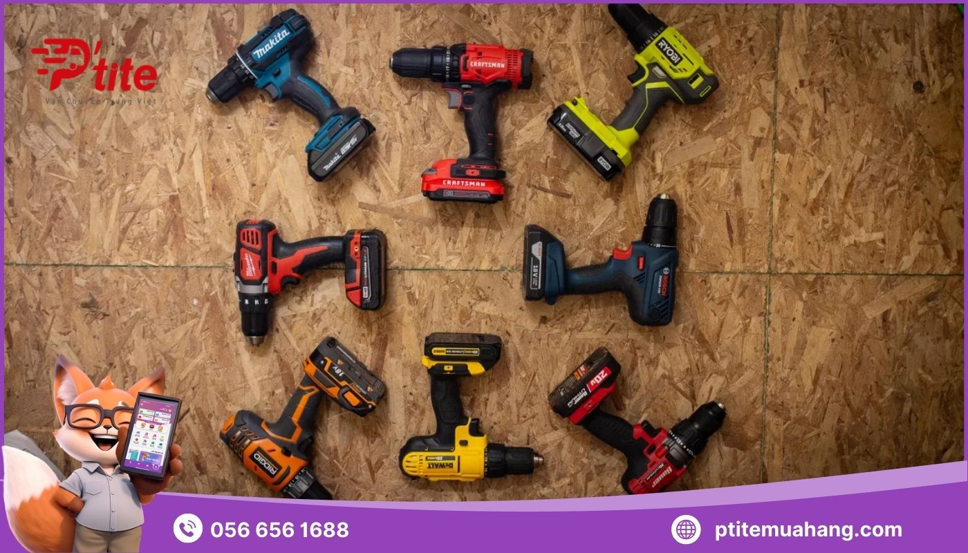 Ưu điểm của việc kinh doanh máy khoan pin Trung Quốc tốt