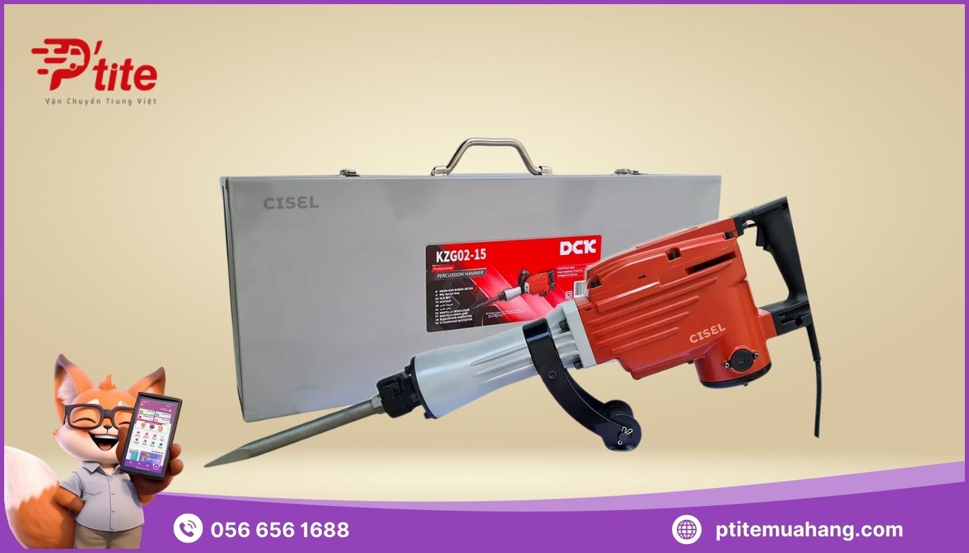 Máy khoan pin nội địa Trung hiệu suất cao