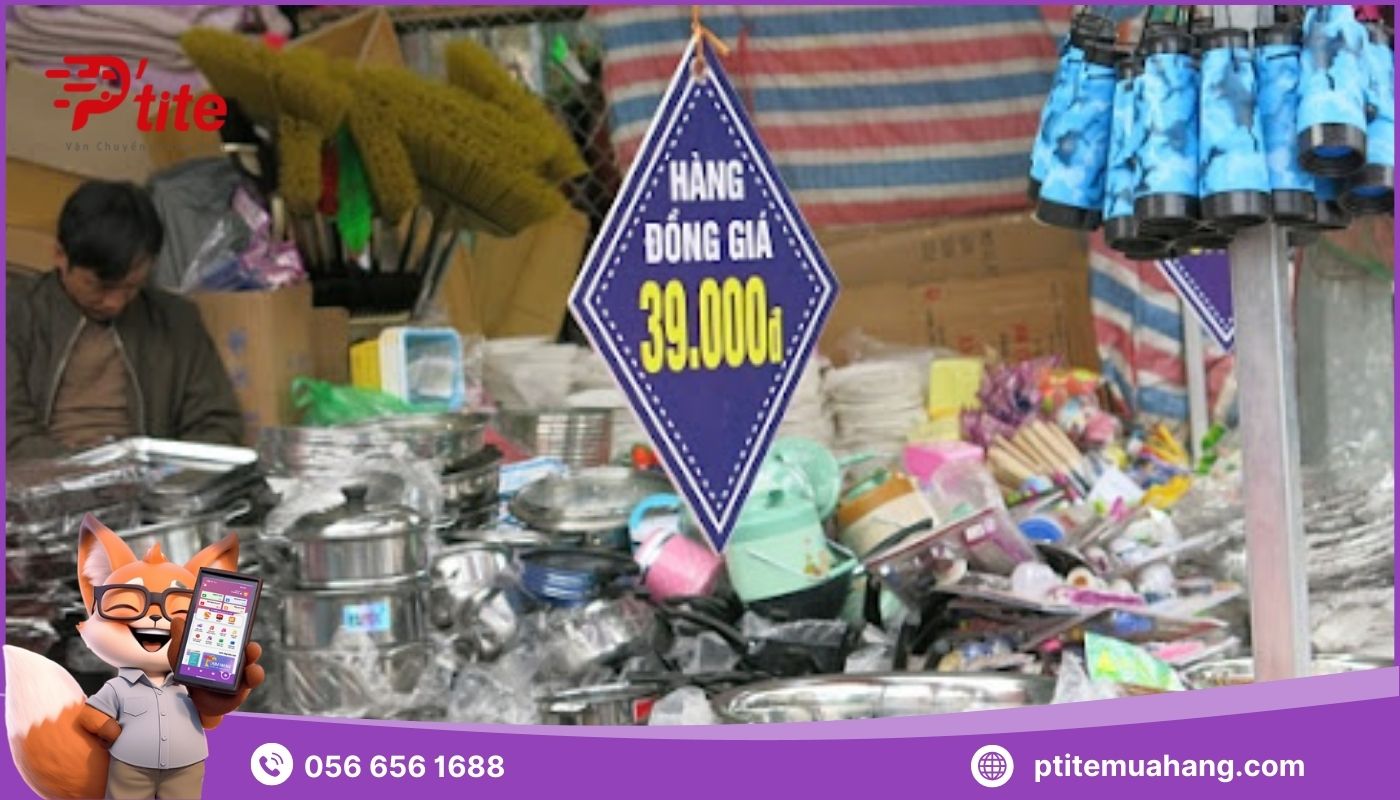 Nhập hàng đồng giá 39k ở đâu để có được những mặt hàng ưng ý