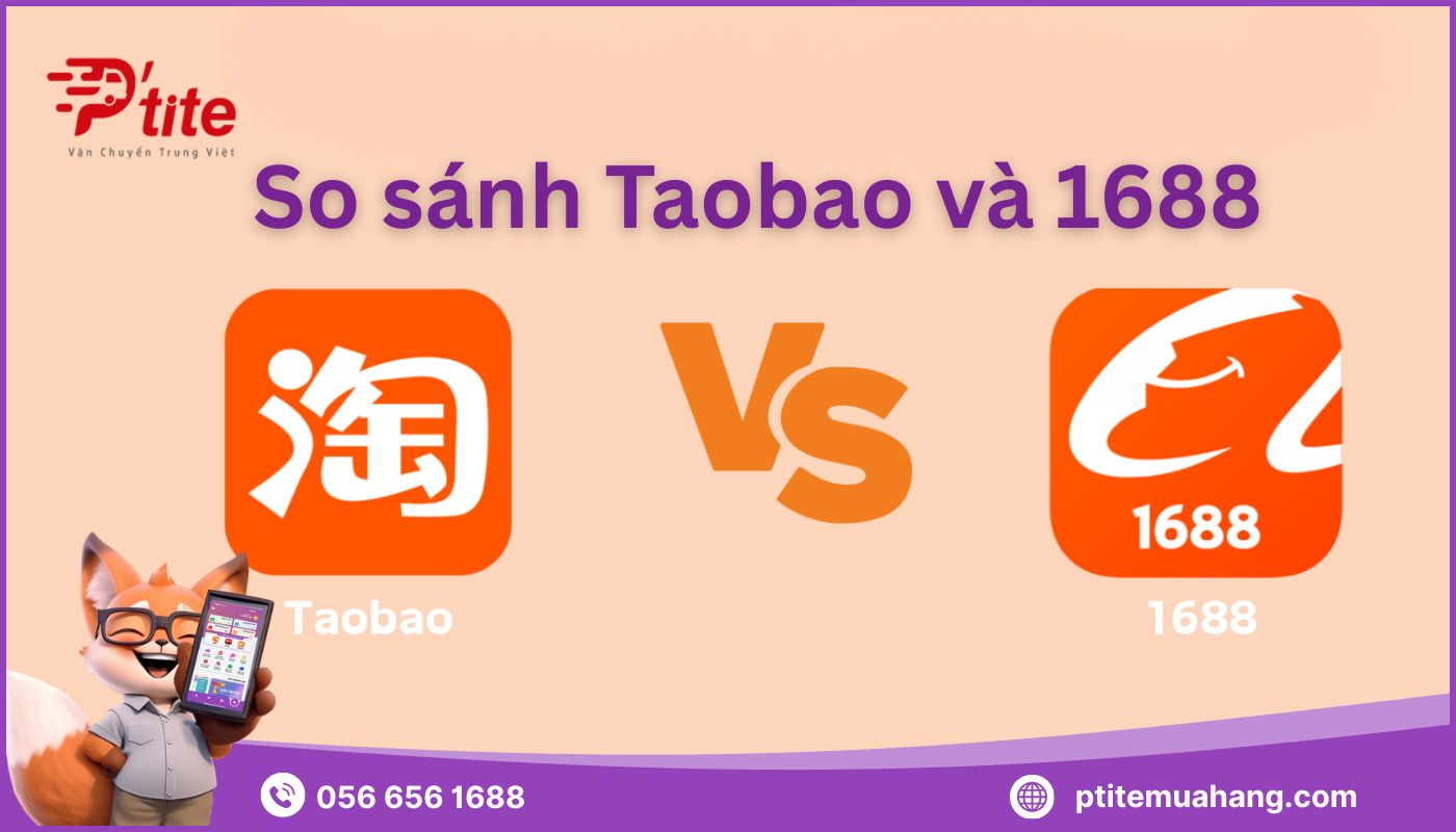 Tìm hiểu Taobao và 1688 khác gì nhau