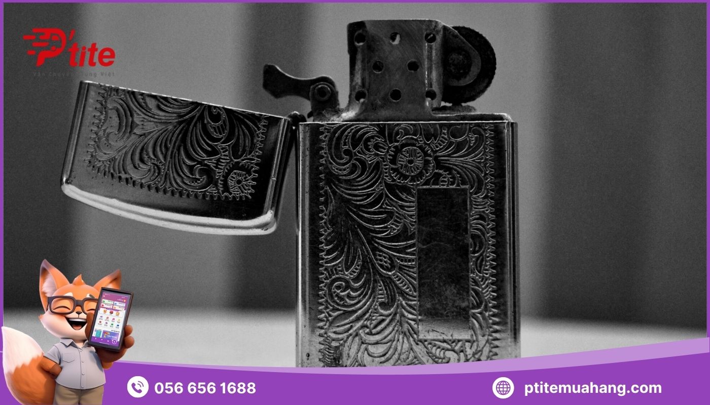 Bật lửa zippo Trung Quốc phong cách cổ điển