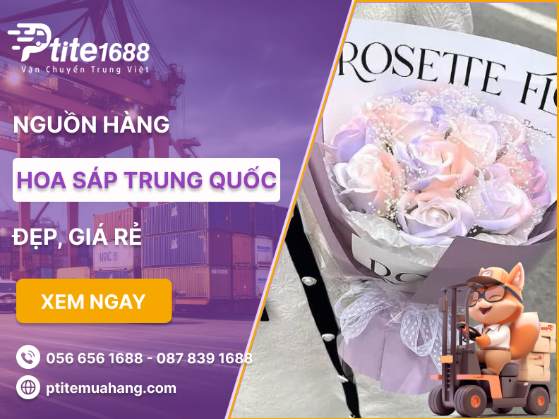 5 nguồn nhập hoa sáp Trung Quốc đẹp, giá rẻ