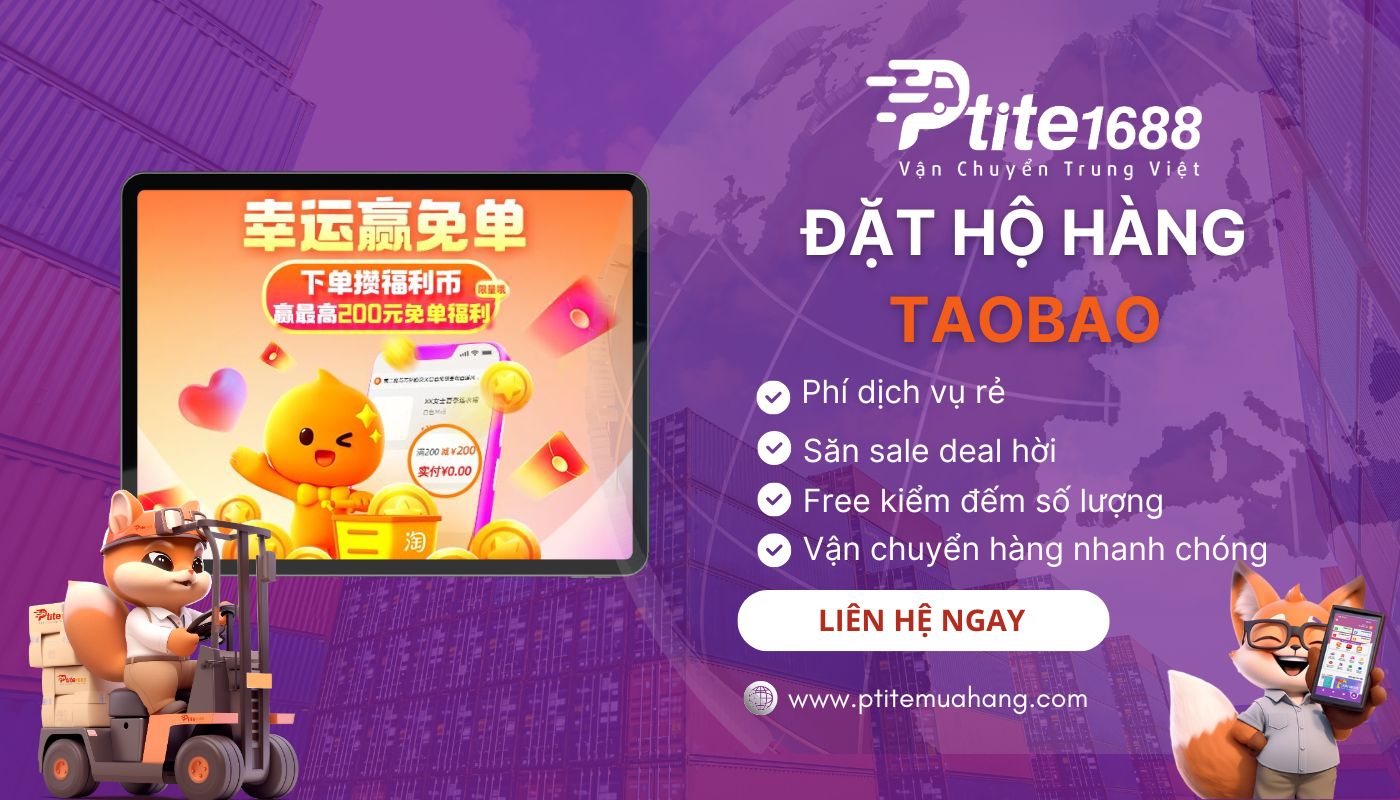 Săn hàng sale nhận deal hời dễ dàng trên Taobao cùng Ptite Săn hàng sale nhận deal hời dễ dàng trên Taobao cùng Ptite