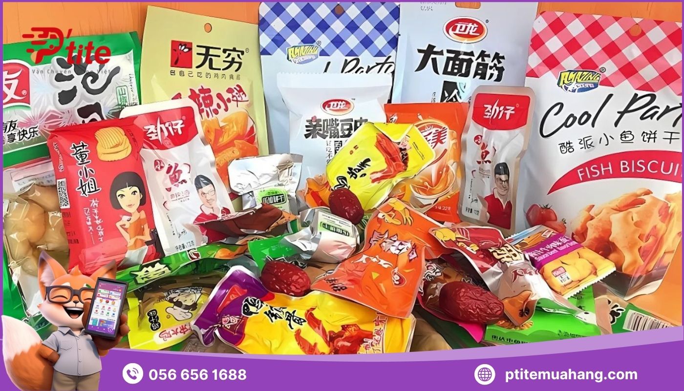 Lý do đồ ăn vặt nội địa Trung được yêu thích tại Việt Nam