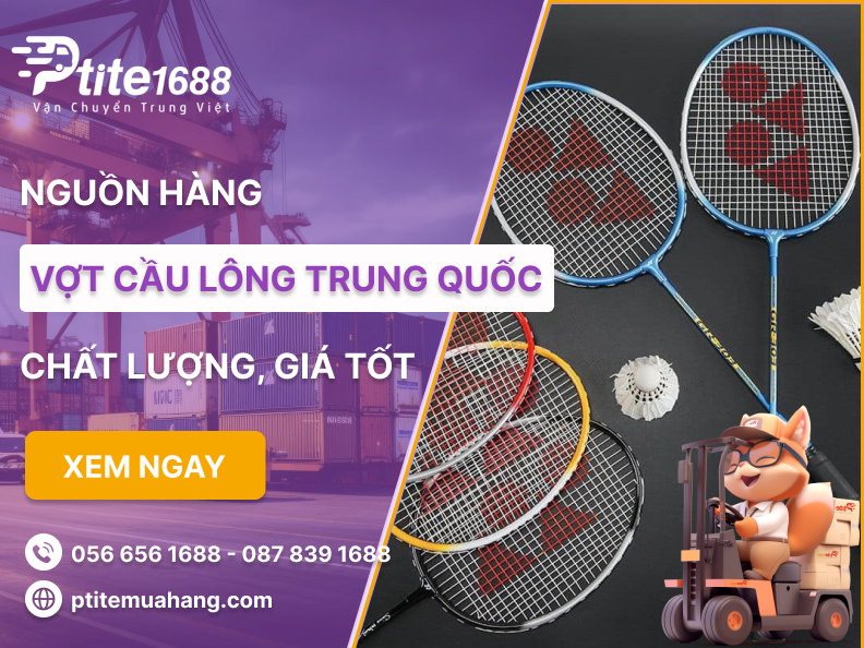 5 thương hiệu vợt cầu lông Trung Quốc giá rẻ, chất lượng, tốt nhất hiện nay