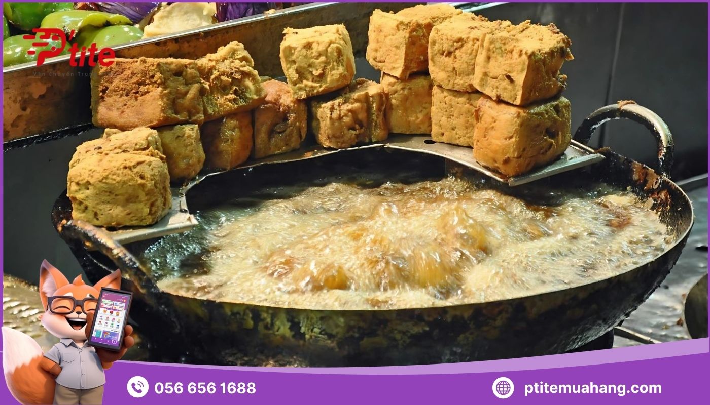 Đồ ăn vặt nội địa Trung đậu phụ thối